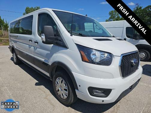 Oxford White 2024 Ford Transit-350 XLT