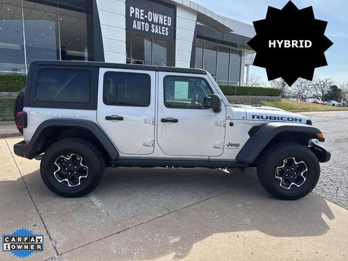 Silver Zynith Clearcoat 2023 Jeep Wrangler 4xe Rubicon