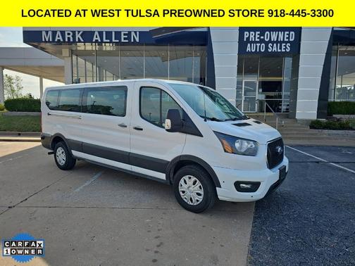 Oxford White 2024 Ford Transit-350 XLT