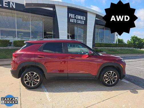 Crimson Metallic 2025 Chevrolet Trailblazer LT