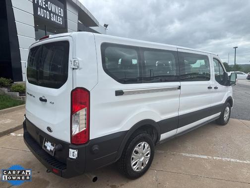 Oxford White 2024 Ford Transit-350 XLT