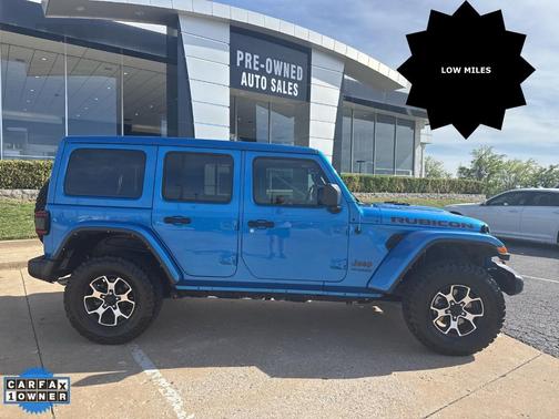 Hydro Blue Pearl 2022 Jeep Wrangler Unlimited Rubicon