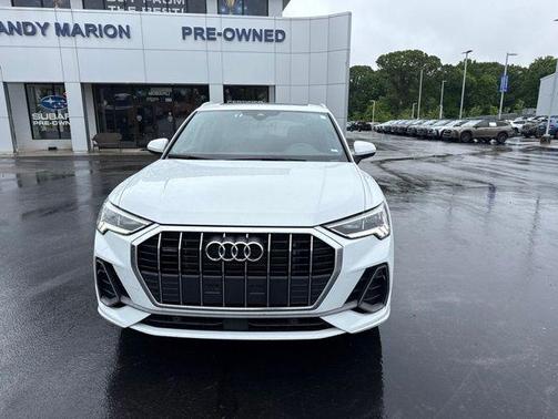 Glacier White Metallic 2025 Audi Q3 45 S line Premium
