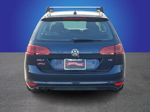 Night Blue Metallic 2017 Volkswagen Golf SportWagen TSI S