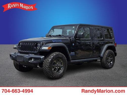 Black Clearcoat 2025 Jeep Wrangler 4xe Sport