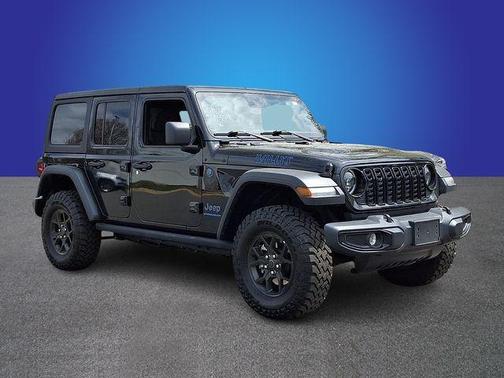 Black Clearcoat 2025 Jeep Wrangler 4xe Sport