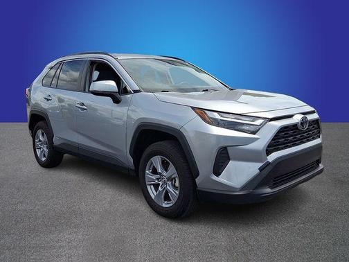 Silver Sky Metallic 2025 Toyota RAV4 Hybrid XLE
