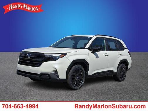 Crystal White Pearl 2026 Subaru Forester Sport