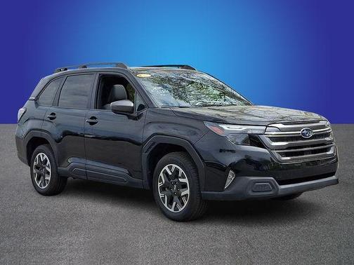 Crystal Black Silica 2025 Subaru Forester Premium