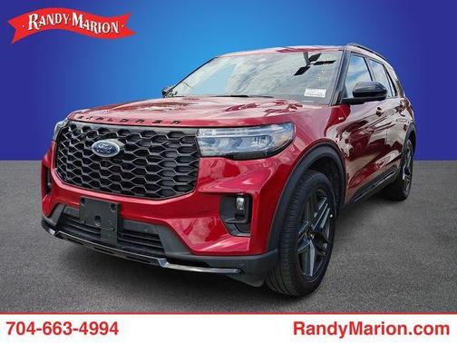 Red Metallic 2025 Ford Explorer ST-Line