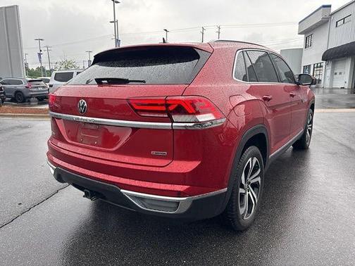Aurora Red Metallic 2020 Volkswagen Atlas Cross Sport 3.6L V6 SEL Premium