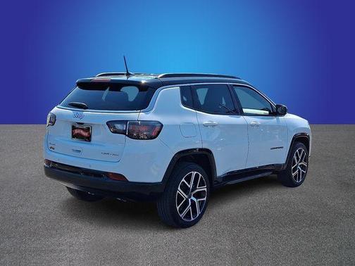 Bright White Clearcoat 2025 Jeep Compass Limited