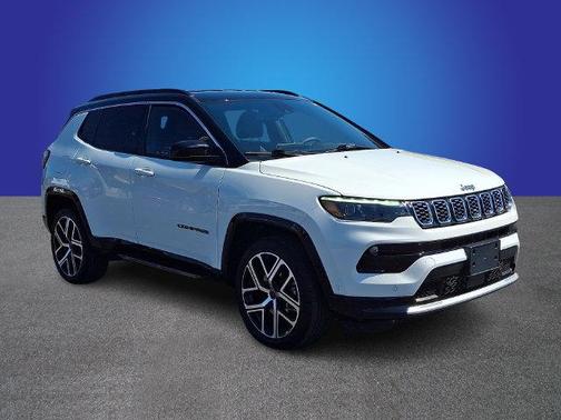 Bright White Clearcoat 2025 Jeep Compass Limited
