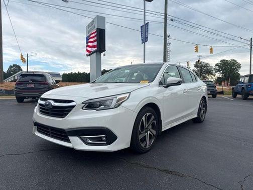 Crystal White Pearl 2021 Subaru Legacy Limited XT Sedan