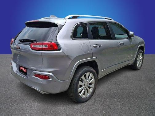 Billet Silver Metallic Clearcoat 2017 Jeep Cherokee Overland