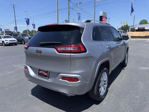 Billet Silver Metallic Clearcoat 2017 Jeep Cherokee Overland