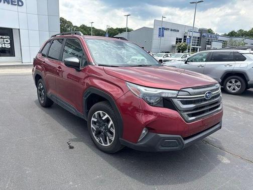 Crimson Red Pearl 2025 Subaru Forester Premium
