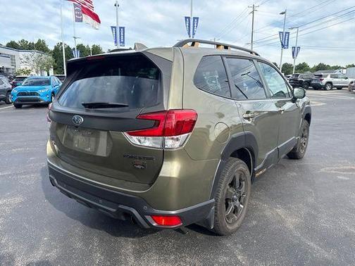 Autumn Green Metallic 2023 Subaru Forester Wilderness