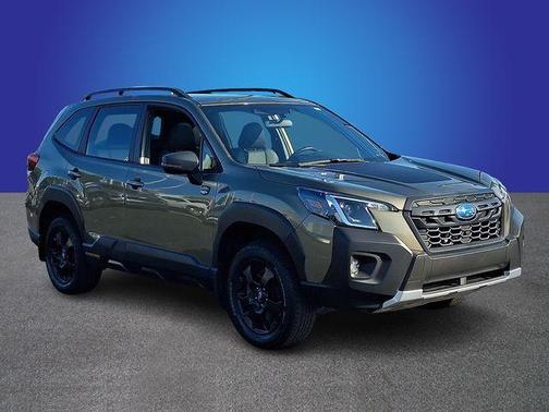 Autumn Green Metallic 2023 Subaru Forester Wilderness