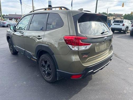 Autumn Green Metallic 2023 Subaru Forester Wilderness