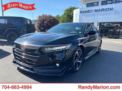 Crystal Black Pearl 2021 Honda Accord Sport 1.5T