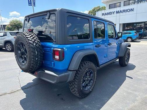 Hydro Blue Pearlcoat 2023 Jeep Wrangler 4xe Base