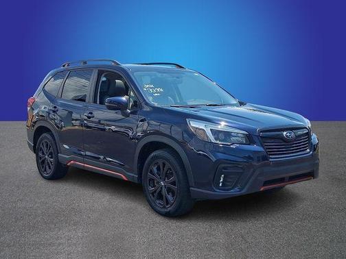 Dark Blue Pearl 2021 Subaru Forester Sport
