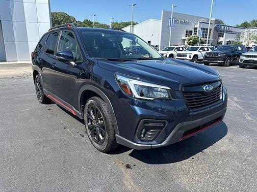 Dark Blue Pearl 2021 Subaru Forester Sport