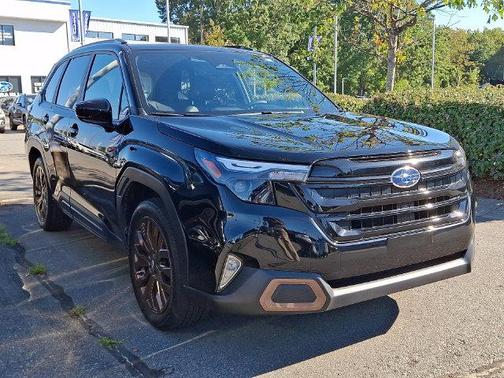 Crystal Black Silica 2025 Subaru Forester Sport