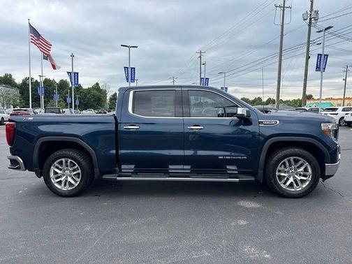 Pacific Blue Metallic 2020 GMC Sierra 1500 SLT