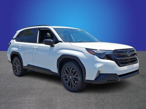 Crystal White Pearl 2026 Subaru Forester Sport