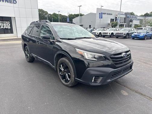 Crystal Black Silica 2021 Subaru Outback Onyx Edition XT