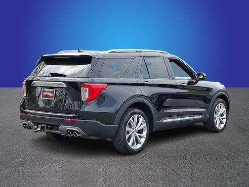 Agate Black Metallic 2023 Ford Explorer Platinum