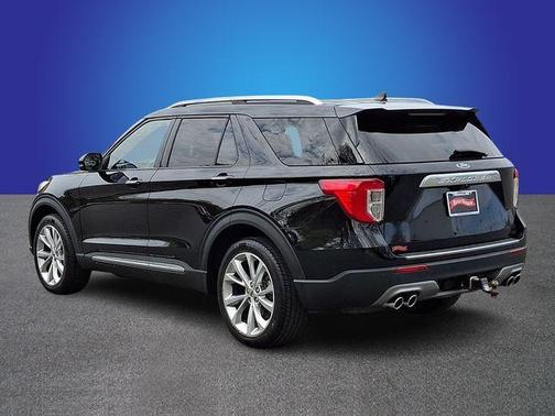 Agate Black Metallic 2023 Ford Explorer Platinum