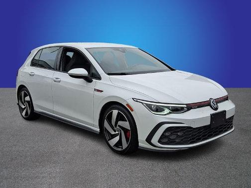 Opal White Pearl Effect 2024 Volkswagen Golf GTI 2.0T S