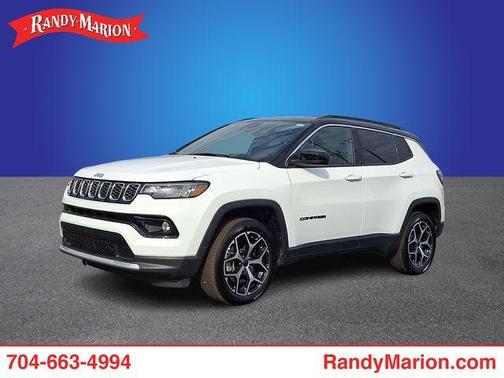 Bright White Clearcoat 2025 Jeep Compass Limited