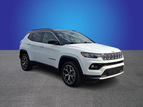 Bright White Clearcoat 2025 Jeep Compass Limited