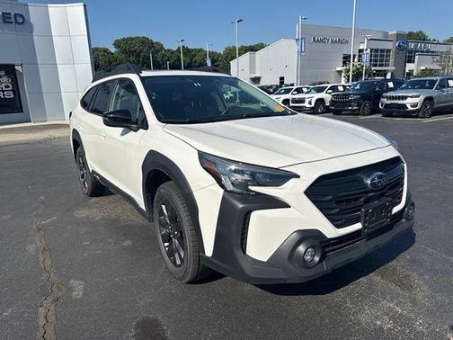Crystal White Pearl 2025 Subaru Outback Onyx Edition