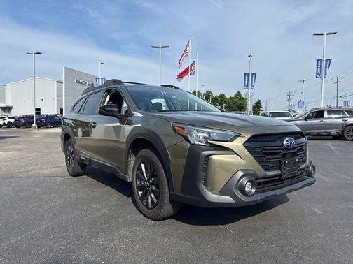 Autumn Green Metallic 2025 Subaru Outback Onyx Edition