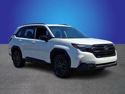 Crystal White Pearl 2026 Subaru Forester Sport