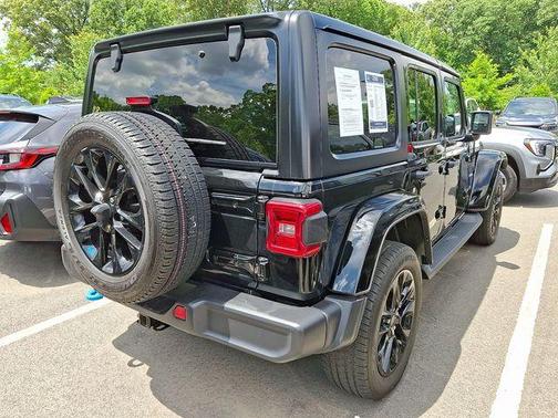 Black Clearcoat 2023 Jeep Wrangler 4xe Sahara