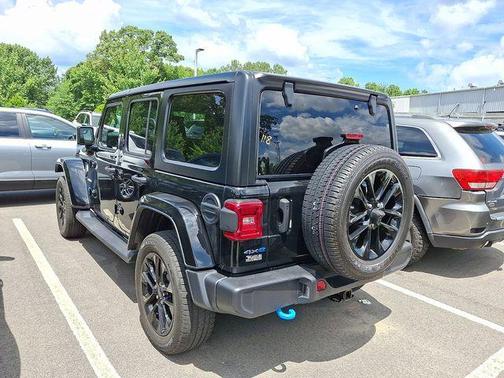 Black Clearcoat 2023 Jeep Wrangler 4xe Sahara