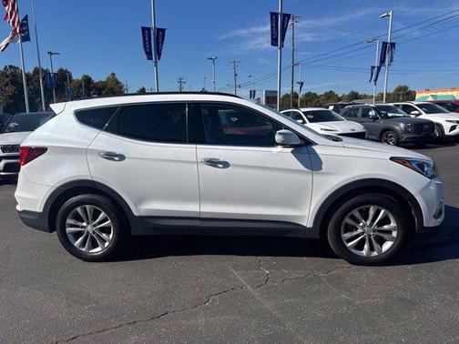 Frost White Pearl 2017 Hyundai Santa Fe Sport 2.0L Turbo