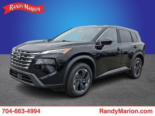 Super Black 2025 Nissan Rogue SV