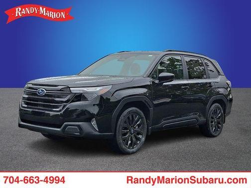 Black / Silver 2026 Subaru Forester Sport