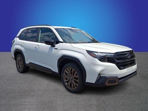 Crystal White Pearl 2026 Subaru Forester Sport