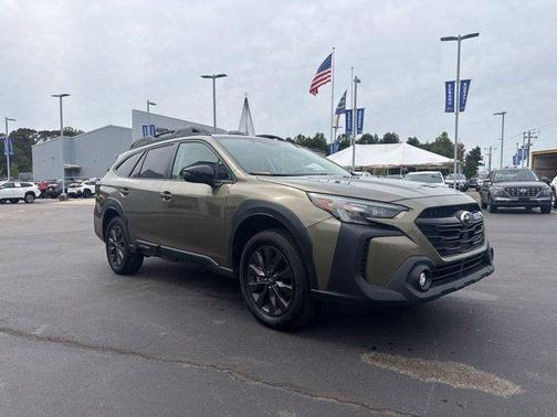 Autumn Green Metallic 2025 Subaru Outback Onyx Edition