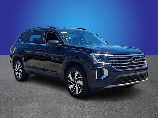 Deep Black Pearl Effect 2025 Volkswagen Atlas 2.0T SE