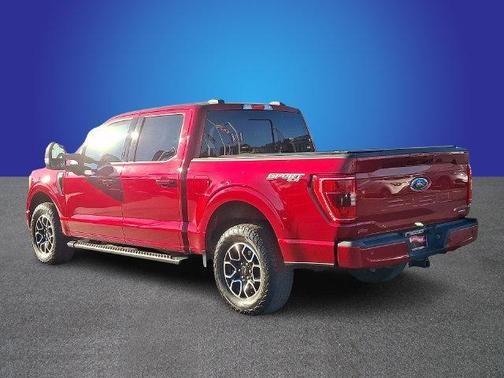 Red Metallic 2021 Ford F-150 XLT