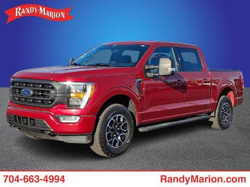 Red Metallic 2021 Ford F-150 XLT
